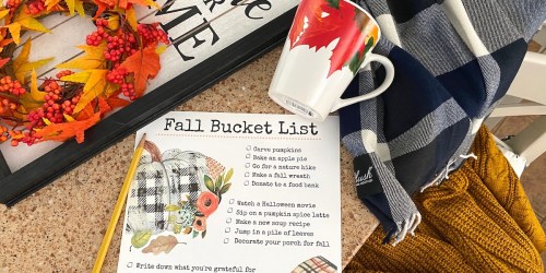 Make This the Best Fall Ever with Our FREE Fall Bucket List Printable!