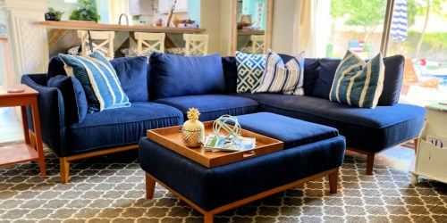 Score 45% Off This Jolleen Sectional Sofa on Macy’s.com | Lina Has & Loves It