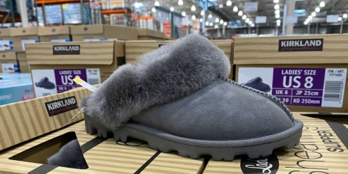 These Shearling Slippers Look Just Like Uggs and are Only $21.99 at Costco