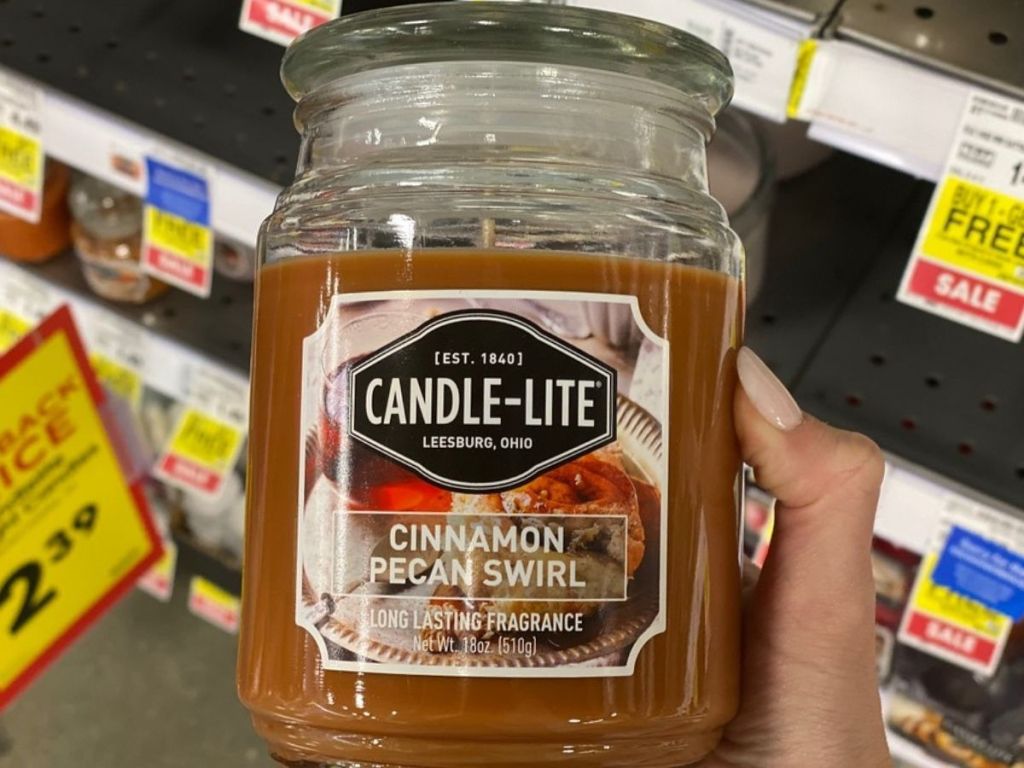 Cinnamon Pecan Swirl Jar Candle