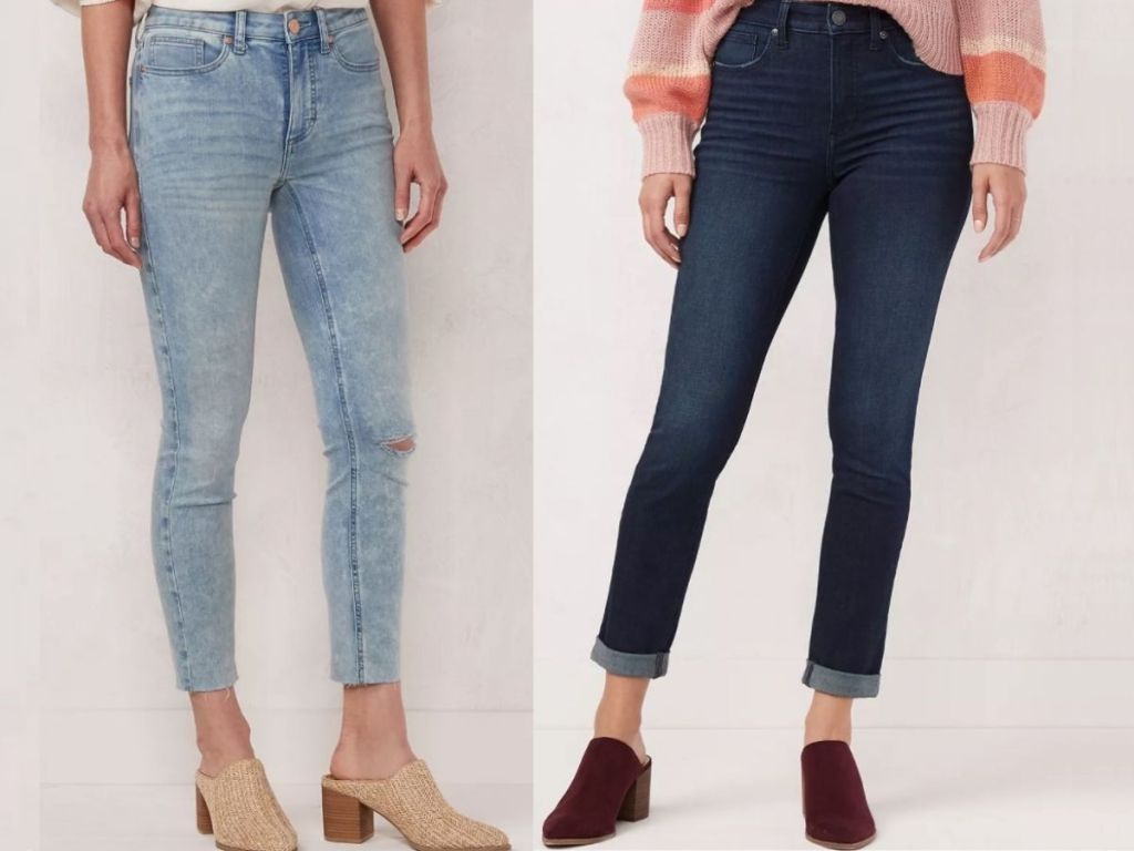 lauren conrad high waisted jeans