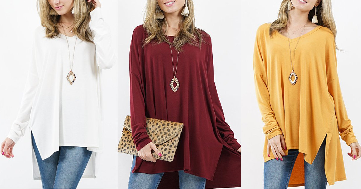 Womens High Low Tunics Only 12 99 On Zulily Includes Plus Sizes