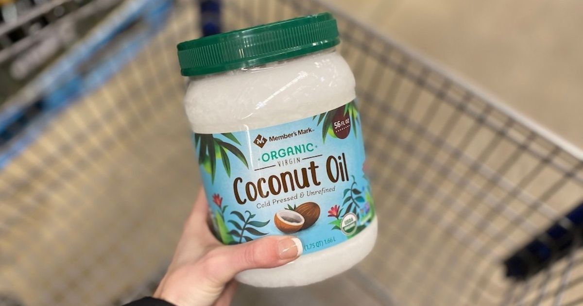 Member's Mark Organic Virgin Coconut Oil 56oz Jar Only $ on Sam'  (Regularly $14)