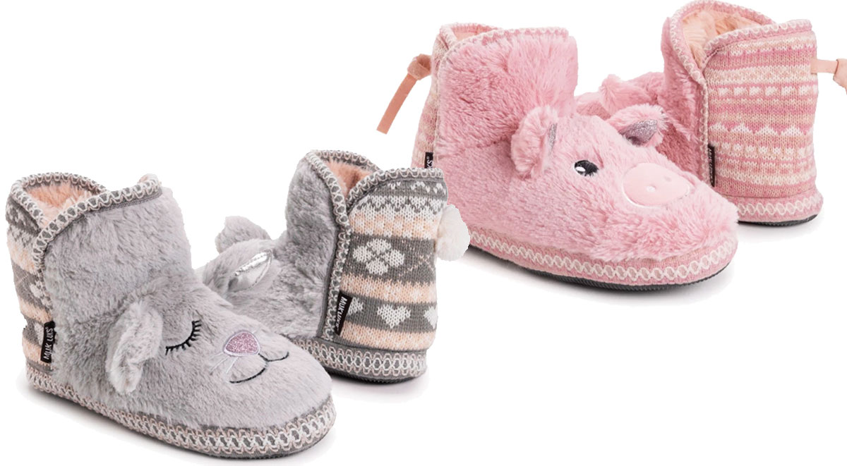 muk luks children's slippers