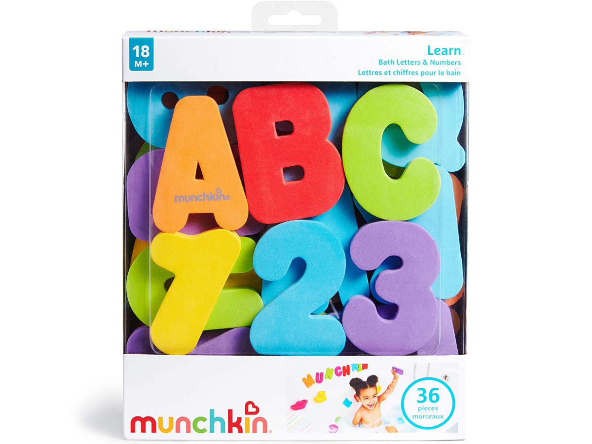 munchkin bath letters and numbers target