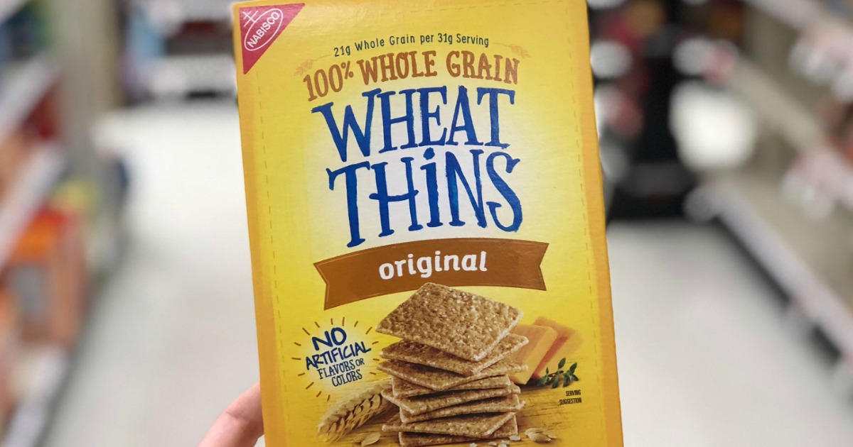 Nabisco Wheat Thins Crackers Family Size Box 6Count Only 15 Shipped