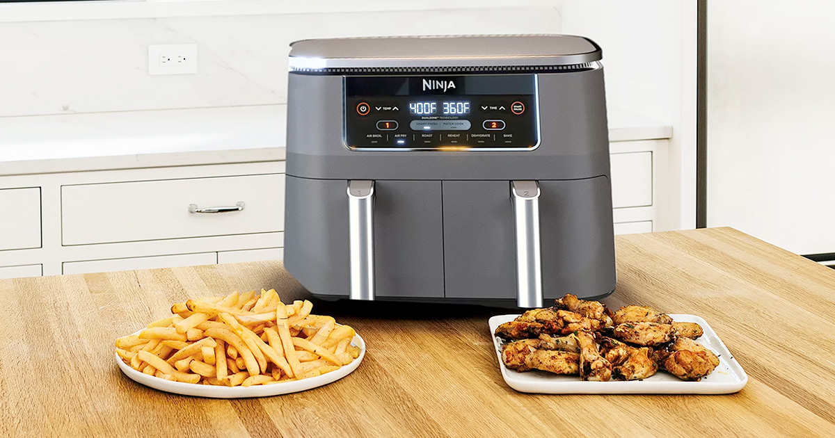 New Ninja Foodi Dual Zone Air Fryer from $143.99 Shipped (Regularly $180) &...