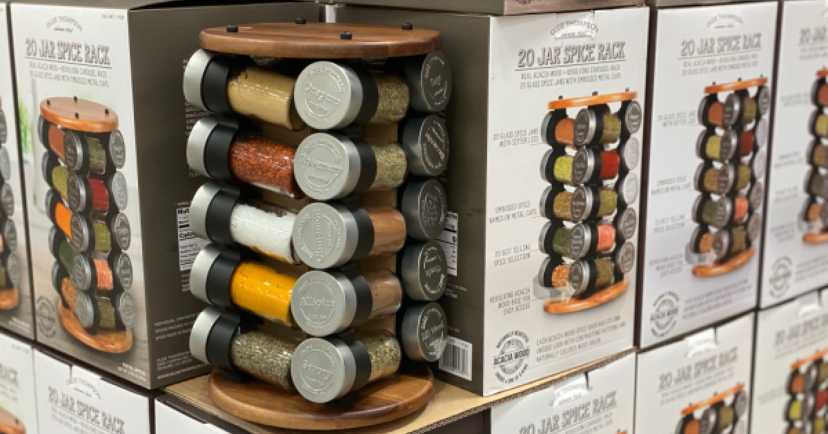 Olde thompson spice rack 20 online jar