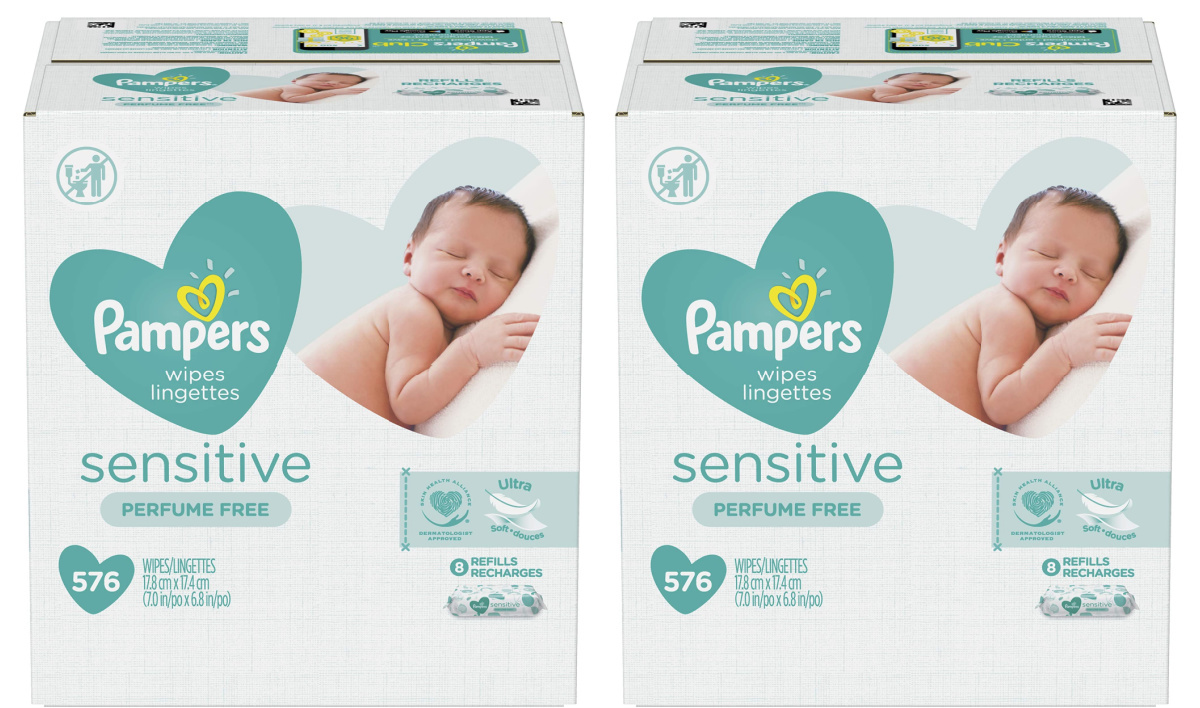 pampers extra sensitive wipes