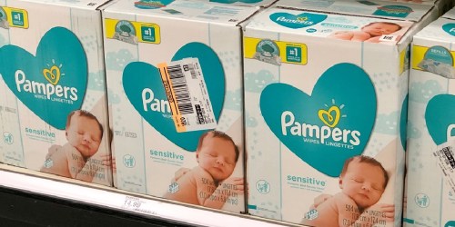 Pampers Sensitive Wipes 576-Count Only $12.86 Shipped on Amazon
