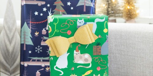 Papyrus Foil Wrapping Paper from $3 Per Roll on Amazon