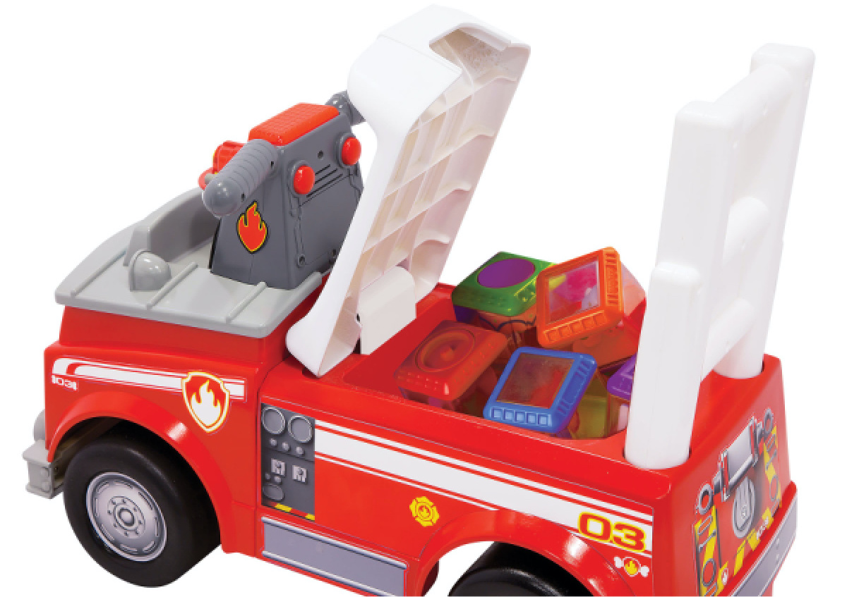 charging paw patrol fire truck