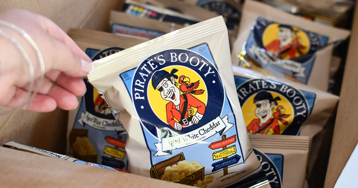Pirate’s Booty Cheddar Snack Puffs 24-Pack Just $11.98 Shipped on Amazon (Reg. $15)