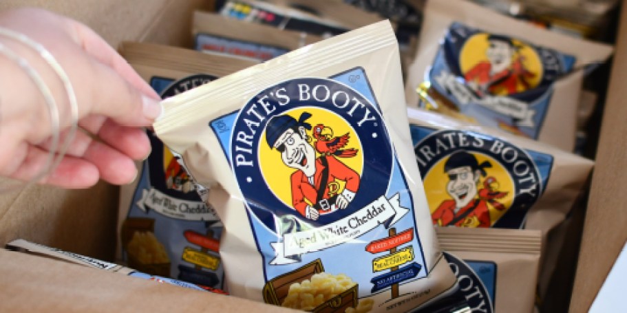Pirate’s Booty Cheddar Puffs 24-Pack Just $10 Shipped on Amazon