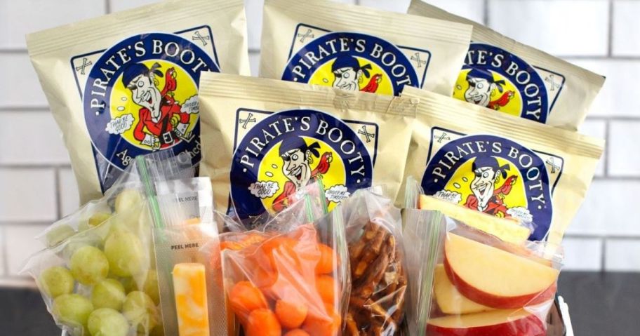 Box of Pirate's Booty Snacks and Healthy Snacks