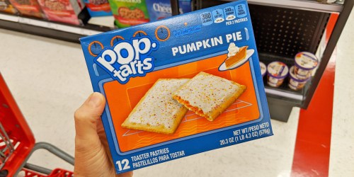 Limited Edition Pumpkin Pie Flavored Pop-Tarts Now Available at Target