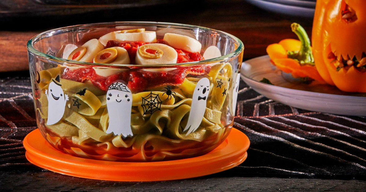 Pyrex Halloween Food Storage Containers from 5.99 on Fa