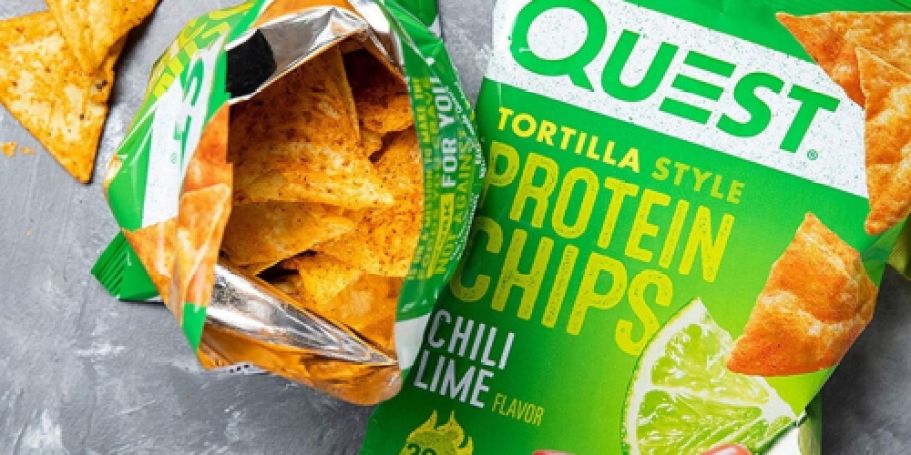 Quest Protein Chips 12-Count Only $17 Shipped on Amazon (Just $1.41 Per Bag!)