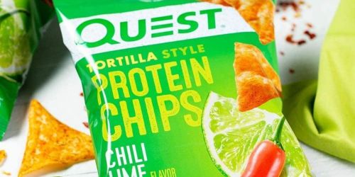 Quest Protein Chips 24-Count Only $36.91 Shipped on Amazon | Just $1.54 Per Bag
