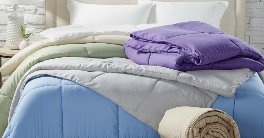Up to 85% Off Macy’s Bedding | Down Alternative Comforters in ANY SIZE Just $22 (Reg. $150)