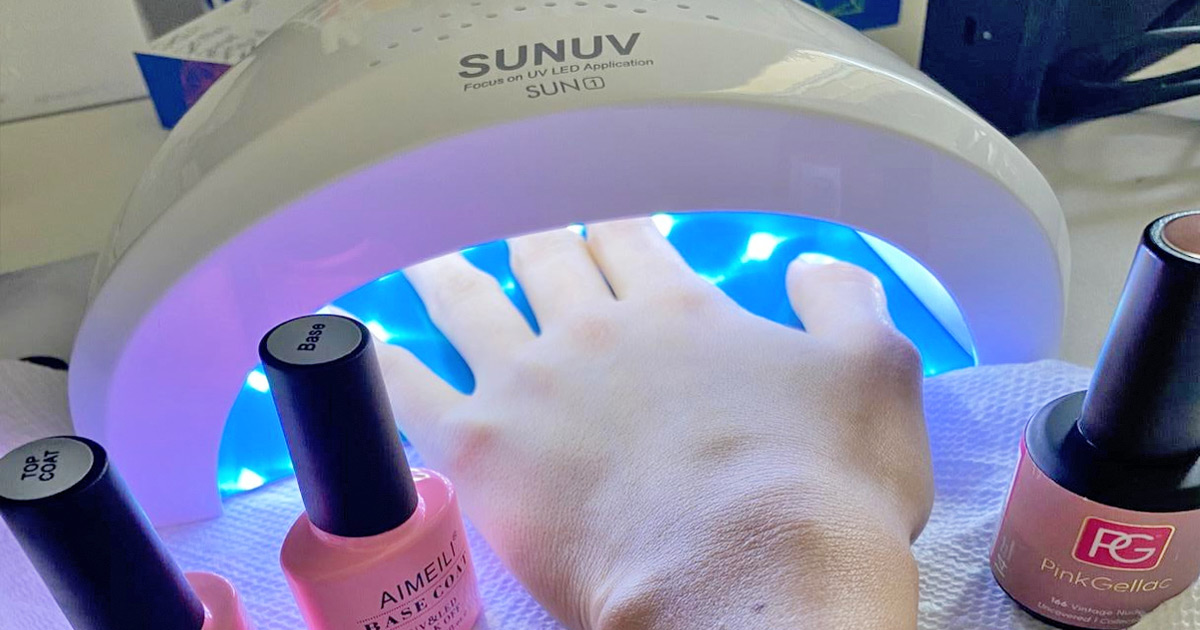UV/LED Gel Nail Lamp Only $9 Shipped on Amazon (Regularly $26) | Hundreds  of Five-Star Reviews