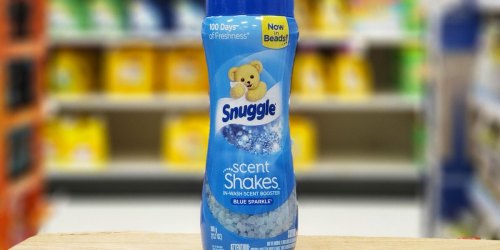 Snuggle Scent Shakes Booster Beads 4-Packs Only $10.45 Shipped on Amazon | Just $2.61 Per Bottle