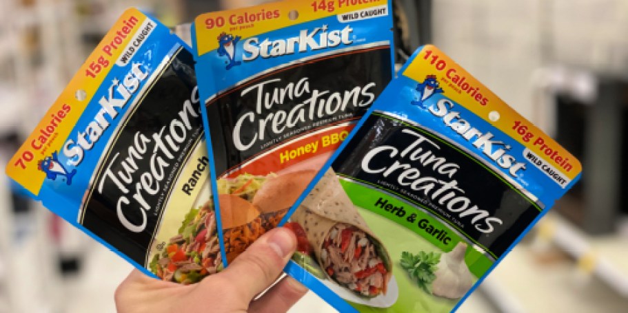 StarKist Tuna Creations 12-Pack Only $9.51 Shipped on Amazon (Just 70¢ Per Pouch!)