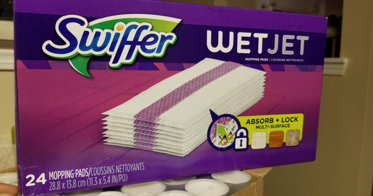 swiffer wet jet refill pads