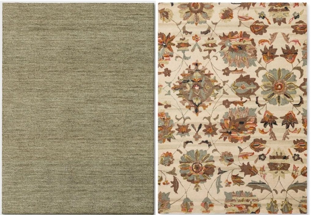 two target area rugs