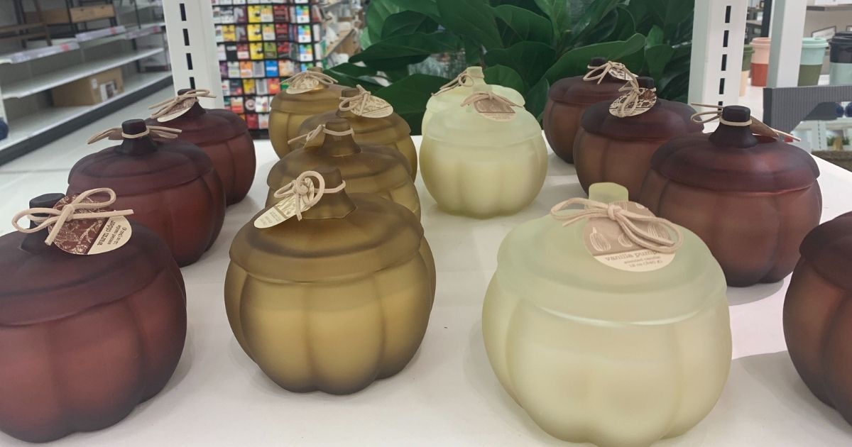 Target Has the Cutest Pumpkin Jar Soy Candles & They're Only $10
