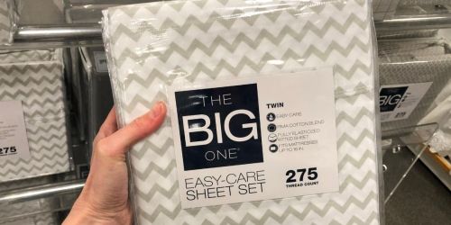 Kohl’s The Big One Sheets from $11.99 (Reg. $45) | Great for Dorm Rooms