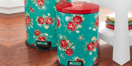 Time to Ditch Your Old Trash Can! NEW Pioneer Woman Trash Cans are Available at Walmart