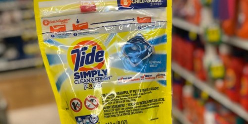 Tide Simply Laundry Detergent Only $1.59 + Free Walgreens In-Store Pickup