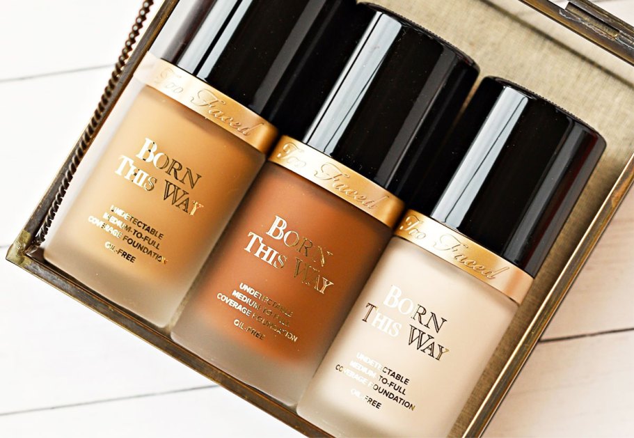 *HOT* Too Faced Born This Way Foundation & Brush Set from $17 Shipped (Over $50 Value!)