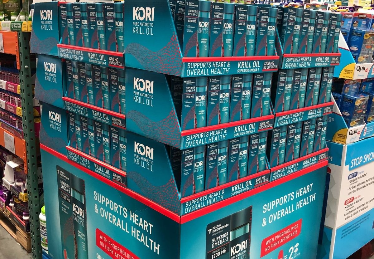 5 Off KORI Pure Antarctic Krill Oil Softgels at Costco Hip2Save