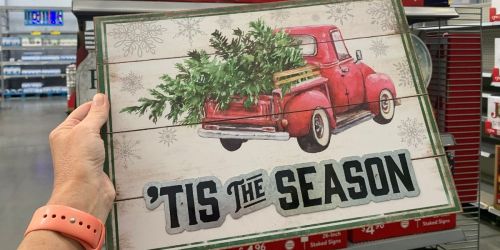Vintage Holiday Signs From Just $4.96 at Walmart