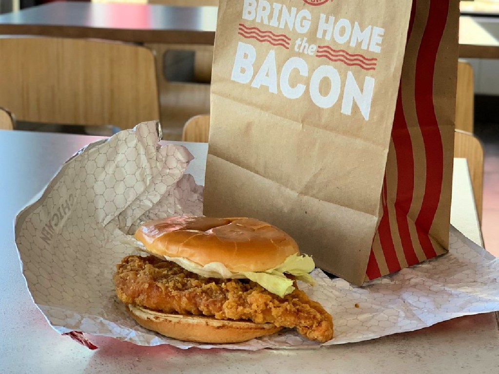 Election Day Freebies | Wendy's Classic Chicken Sandwich