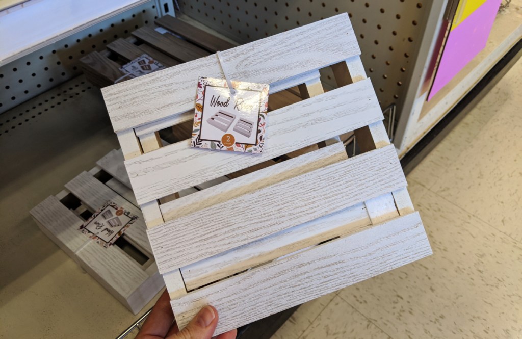 Wood Riser 2-Pack in dollar spot at Target