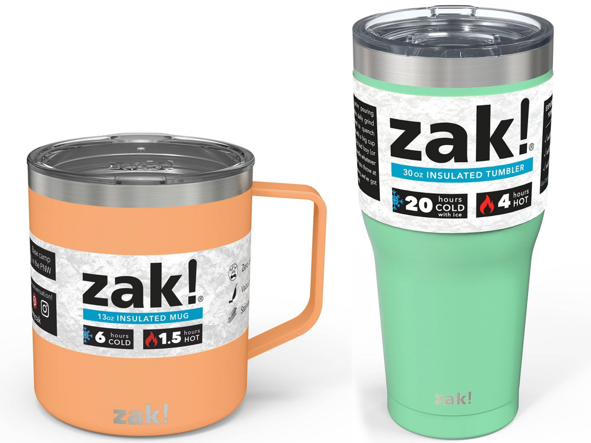 Zak designs 13oz dw 2025 ss camp mug lavender