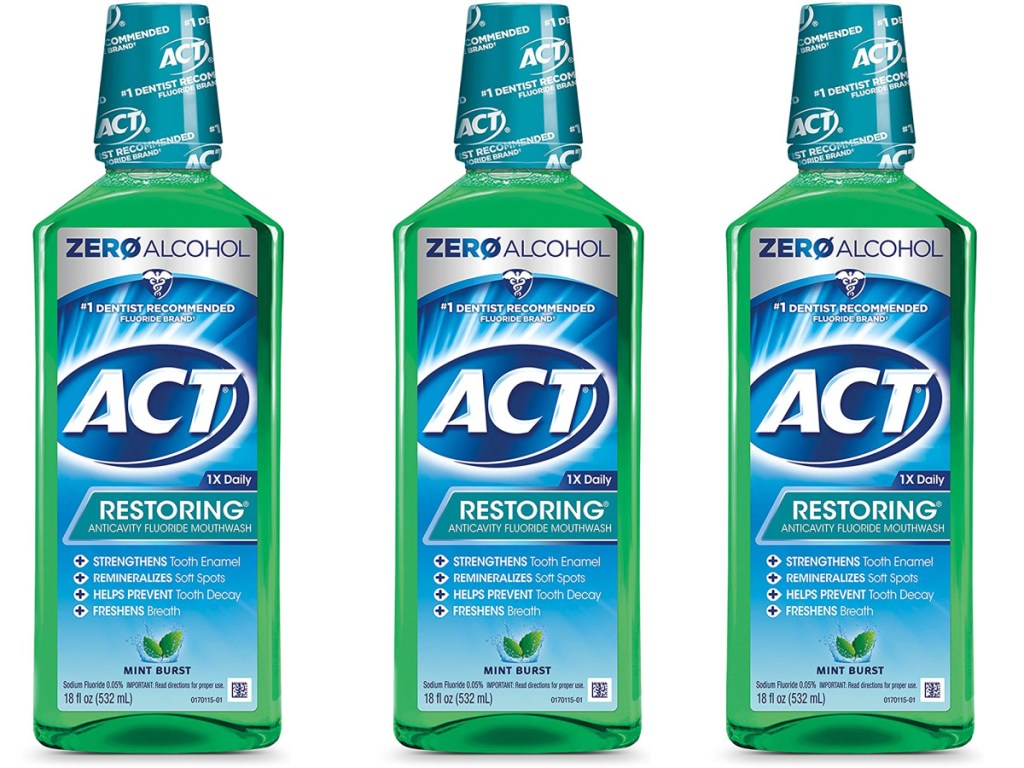 ACT Restoring Mouthwash Only $2.59 Shipped on Amazon best act mouthwash