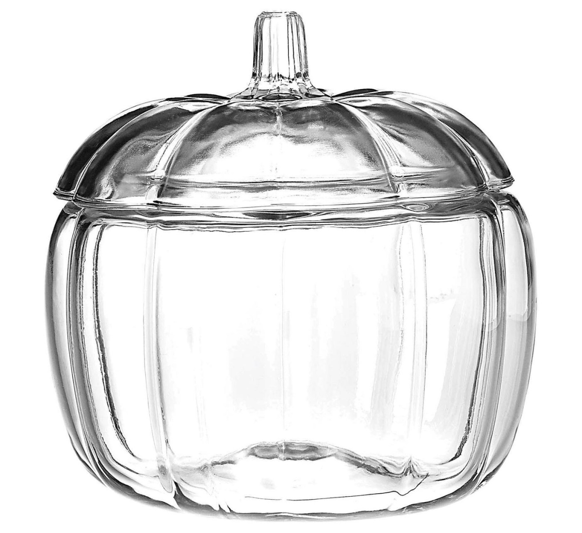 anchor hocking glass pumpkin jar