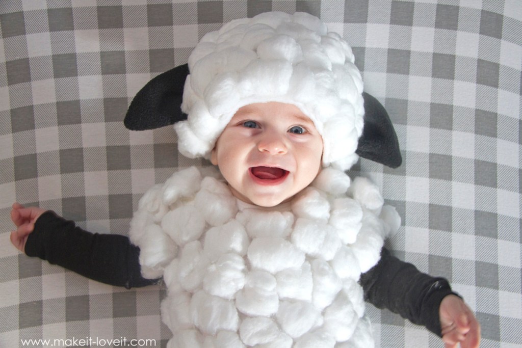 baby lamb costume