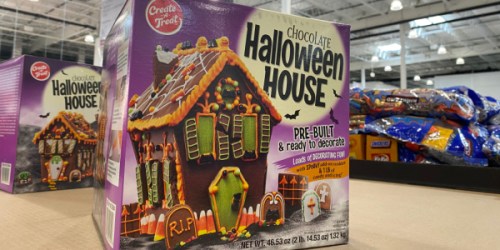 This Chocolate Halloween House is Ready to Decorate & Just $9.99 at Costco
