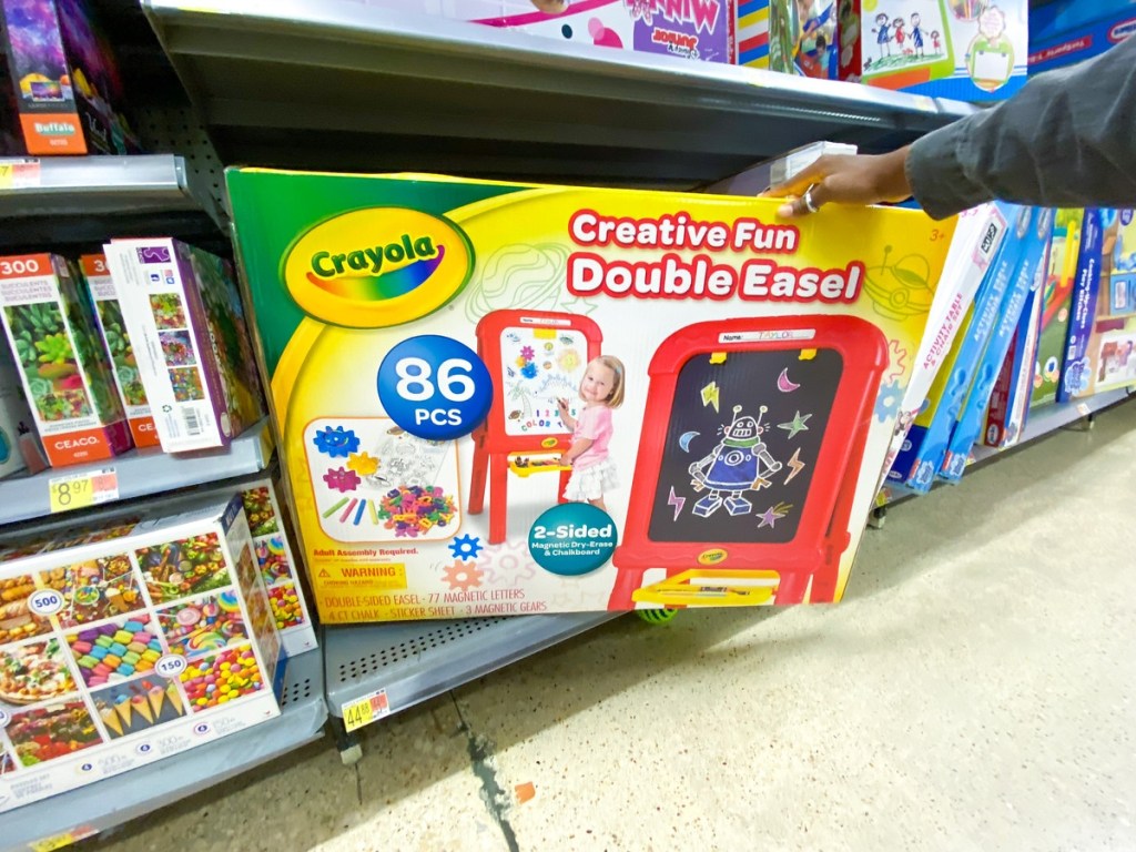 Crayola kids' easel in box