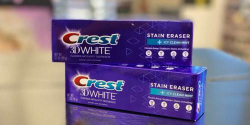Crest Toothpaste JUST 33¢ Each After Walgreens Rewards