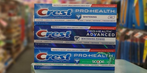 Crest Toothpastes Just 24¢ Each After CVS Rewards