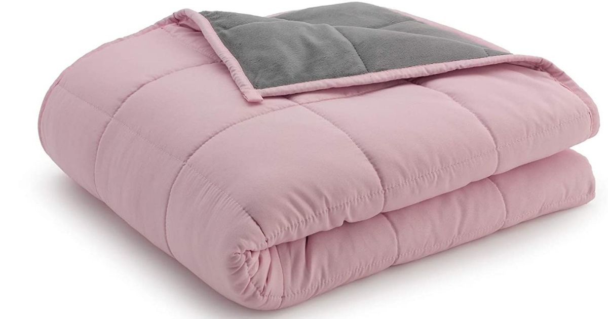 pink weighted blankets