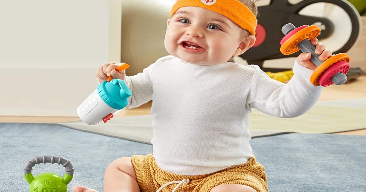 fisher price baby biceps set
