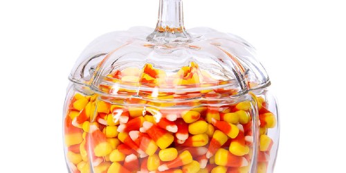 Anchor Hocking Vintage Glass Pumpkin Jar w/ Lid Only $8 at Target (Regularly $27)
