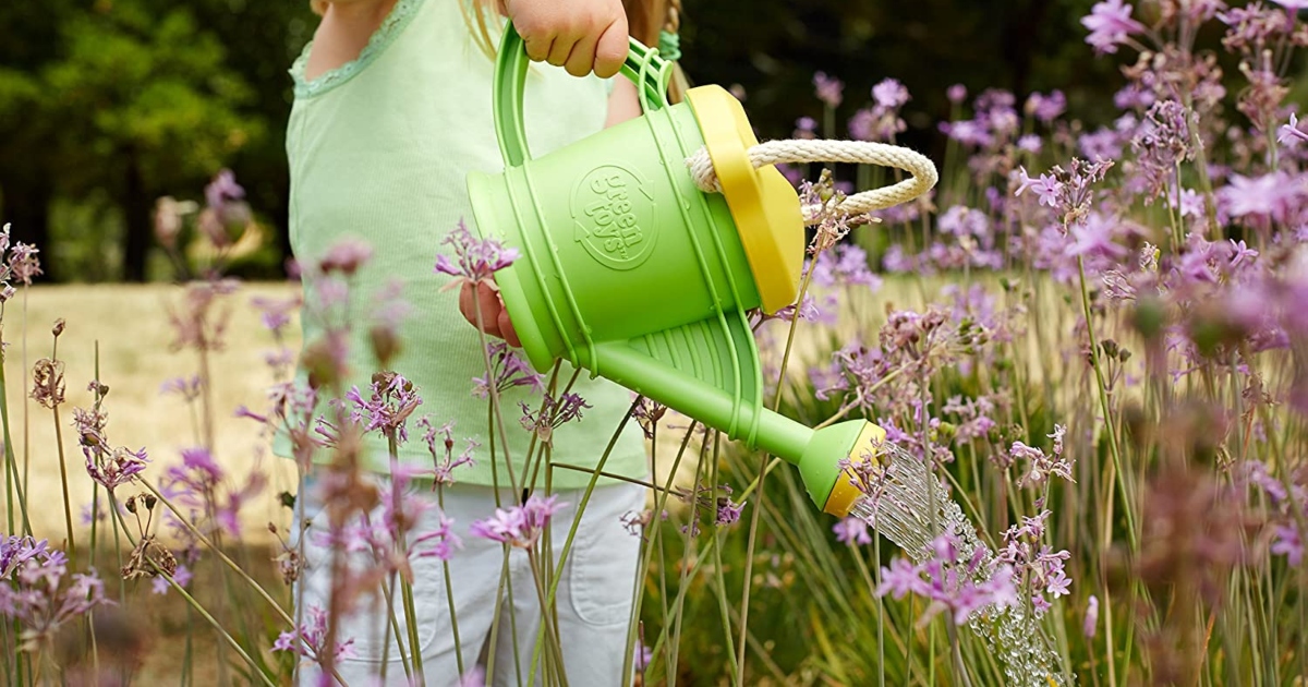 green toys watering can